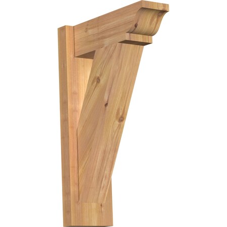 Ekena Millwork Traditional Traditional Smooth Outlooker, Western Red Cedar, 5 1/2"W x 14"D x 22"H OUT06X14X22TRA01SWR